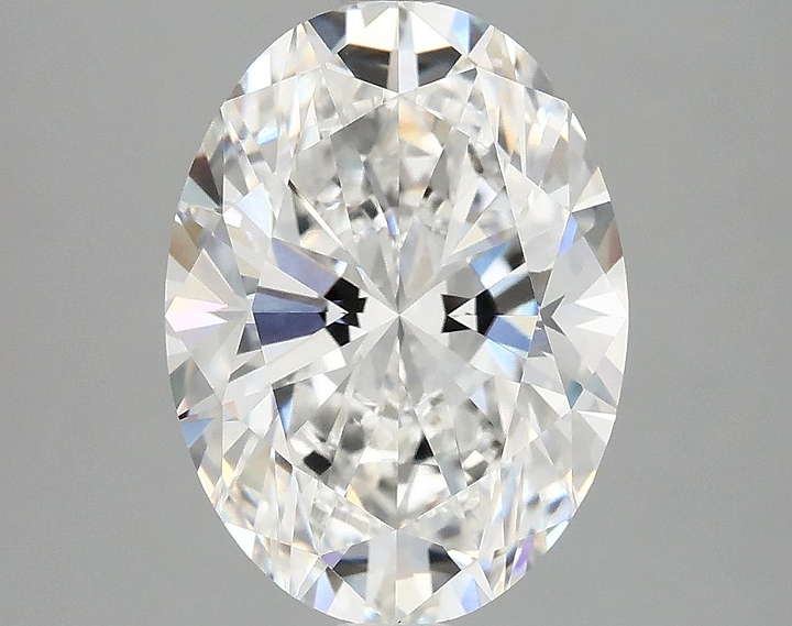 3.76 Carat Oval Shaped Excellent Cut VVS2 IGI Certified Lab Grown Diamond
