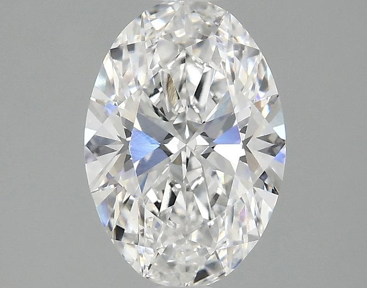 1.47 Carat Oval Shaped Ideal Cut VVS2 IGI Certified Lab Grown Diamond