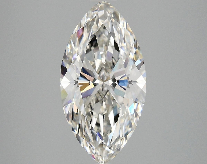 2.87 Carat Marquise Shaped Ideal Cut VS1 IGI Certified Lab Grown Diamond