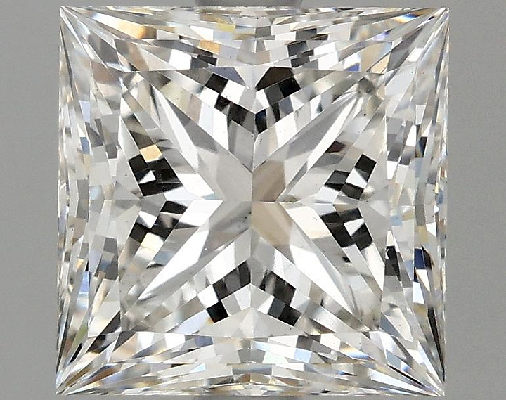 2.69 Carat Princess Shaped Ideal Cut VS1 IGI Certified Lab Grown Diamond