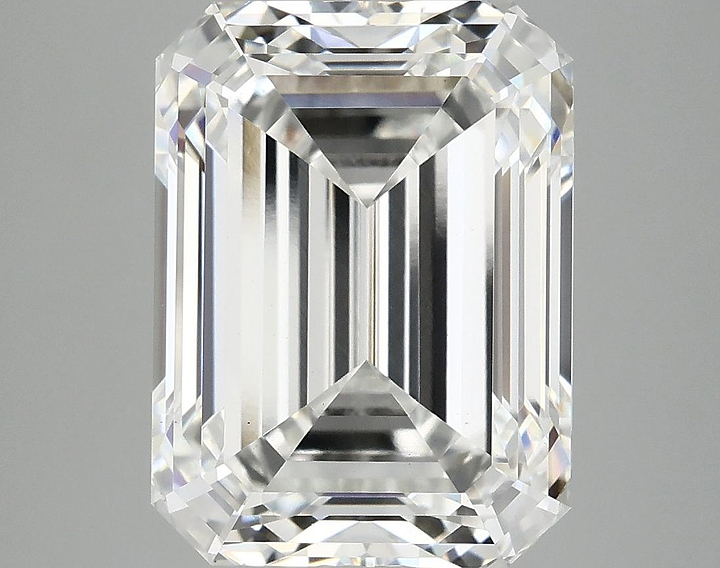 7.57 Carat Emerald Shaped Excellent Cut VS1 IGI Certified Lab Grown Diamond