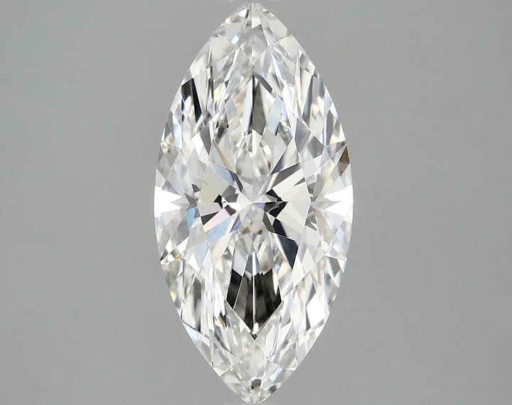 2.08 Carat Marquise Shaped Excellent Cut VVS2 IGI Certified Lab Grown Diamond