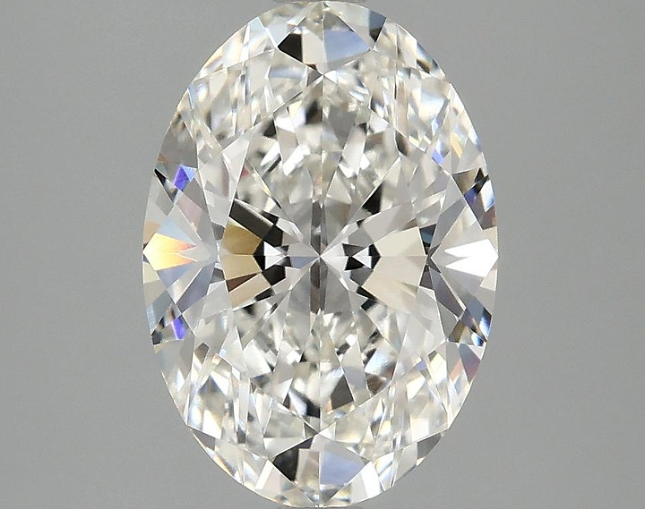 2.52 Carat Oval Shaped Ideal Cut VVS2 IGI Certified Lab Grown Diamond