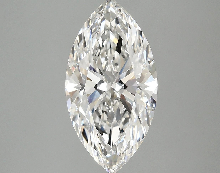2.93 Carat Marquise Shaped Ideal Cut VS1 IGI Certified Lab Grown Diamond