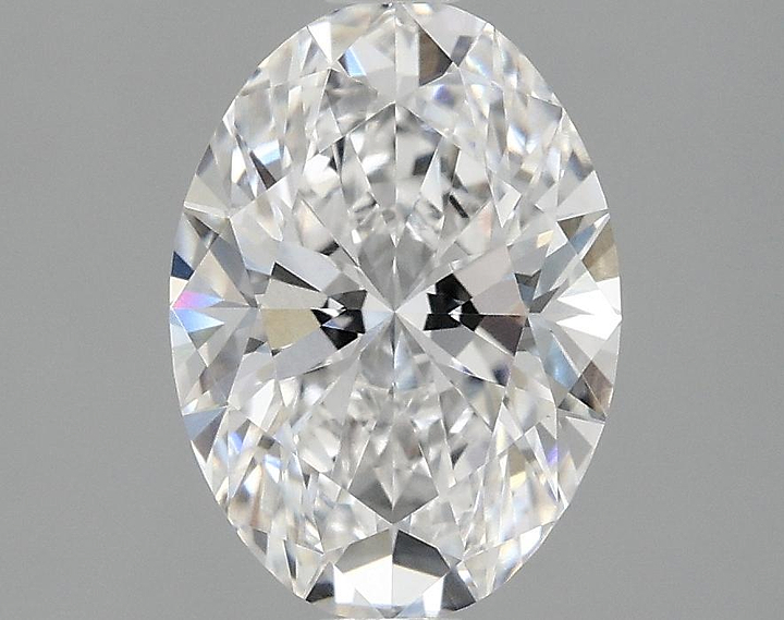 1.64 Carat Oval Shaped Ideal Cut VVS2 IGI Certified Lab Grown Diamond