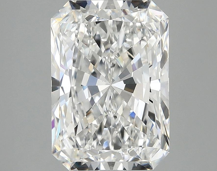 3.08 Carat Radiant Shaped Ideal Cut VS1 IGI Certified Lab Grown Diamond