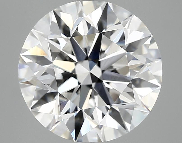 4.06 Carat Round Shaped Excellent Cut VVS2 IGI Certified Lab Grown Diamond