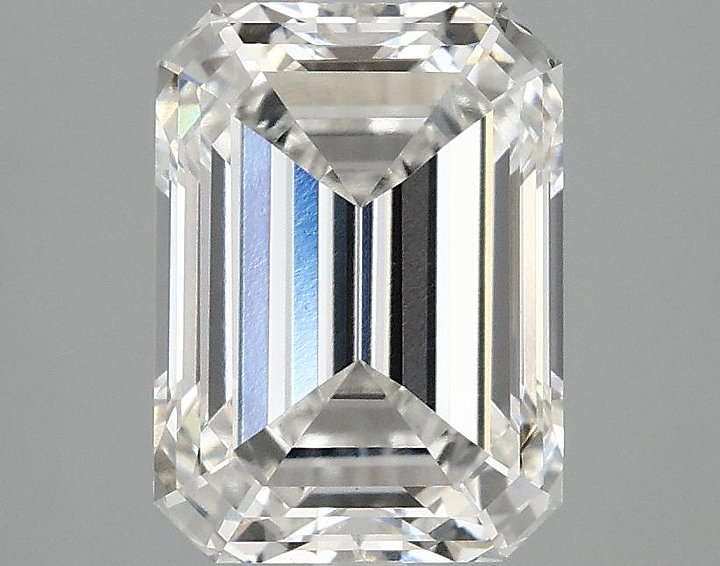 3.07 Carat Emerald Shaped Excellent Cut VS1 IGI Certified Lab Grown Diamond