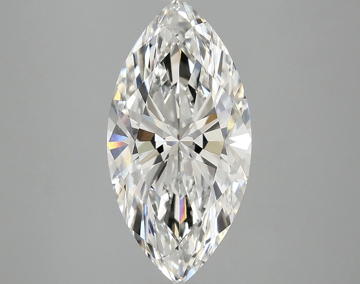 3.06 Carat Marquise Shaped Ideal Cut VS1 IGI Certified Lab Grown Diamond
