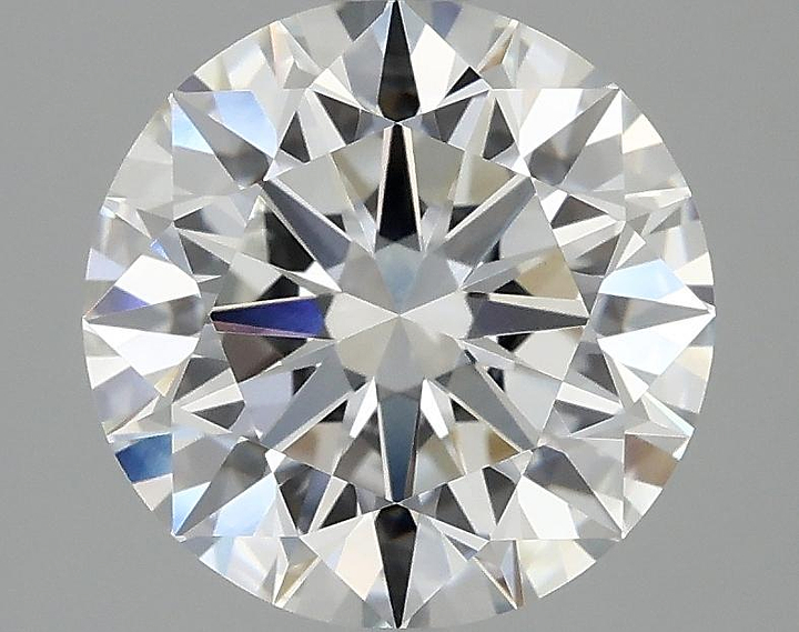 3.03 Carat Round Shaped Ideal Cut VVS2 IGI Certified Lab Grown Diamond