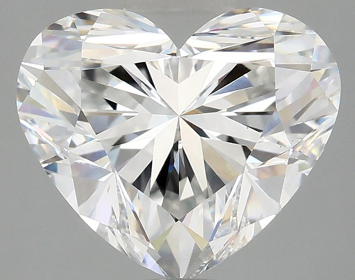 4.09 Carat Heart Shaped Excellent Cut VS1 IGI Certified Lab Grown Diamond