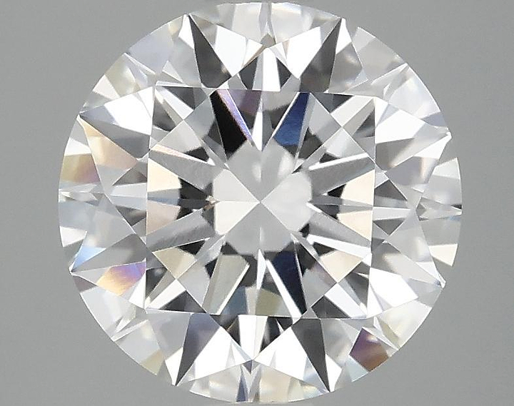 2.82 Carat Round Shaped Ideal Cut VVS2 IGI Certified Lab Grown Diamond