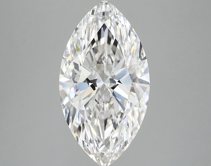 3.87 Carat Marquise Shaped Excellent Cut VS1 IGI Certified Lab Grown Diamond