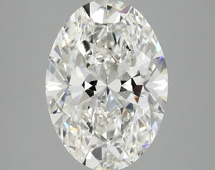3.1 Carat Oval Shaped Ideal Cut VVS2 IGI Certified Lab Grown Diamond