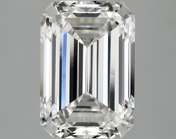 3.07 Carat Emerald Shaped Ideal Cut VS1 IGI Certified Lab Grown Diamond