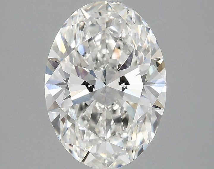 2.05 Carat Oval Shaped Ideal Cut VVS2 IGI Certified Lab Grown Diamond