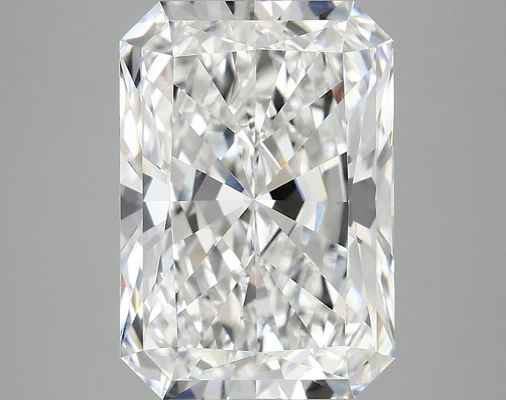 4.97 Carat Radiant Shaped Ideal Cut VVS2 IGI Certified Lab Grown Diamond