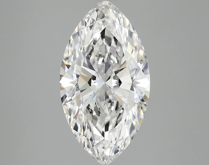 3.09 Carat Marquise Shaped Excellent Cut VS1 IGI Certified Lab Grown Diamond