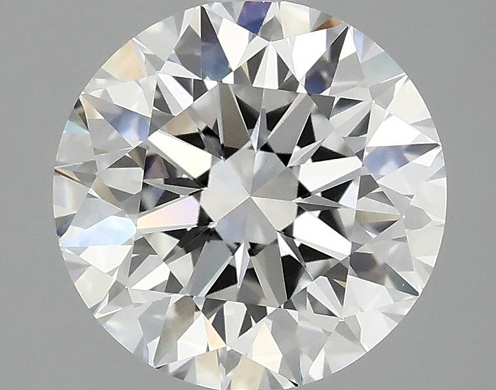 2.93 Carat Round Shaped Excellent Cut VVS2 IGI Certified Lab Grown Diamond