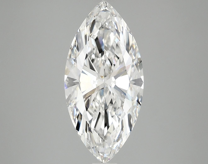 2.97 Carat Marquise Shaped Excellent Cut VS1 IGI Certified Lab Grown Diamond