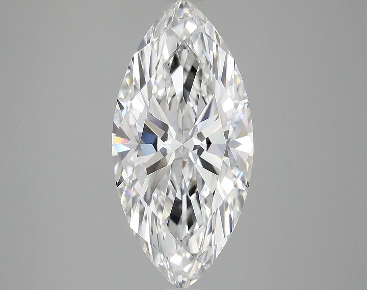 3.1 Carat Marquise Shaped Excellent Cut VVS2 IGI Certified Lab Grown Diamond