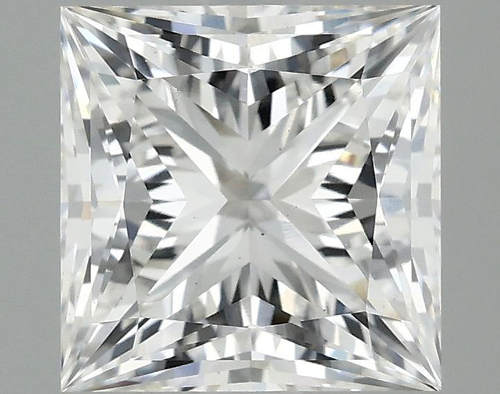 2.09 Carat Princess Shaped Ideal Cut VS1 IGI Certified Lab Grown Diamond