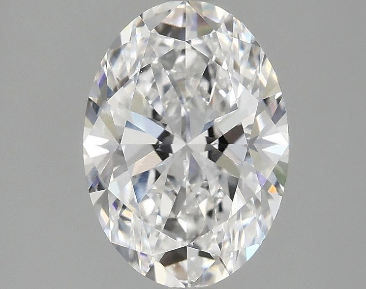 2.01 Carat Oval Shaped Ideal Cut VVS2 IGI Certified Lab Grown Diamond