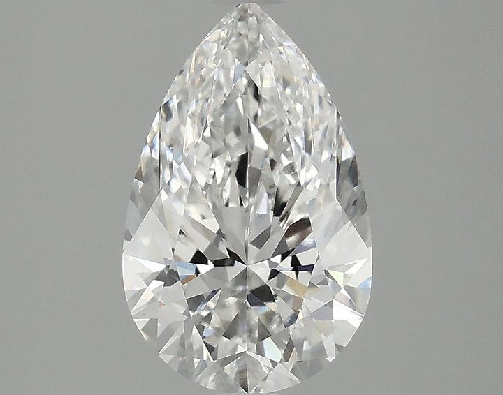 2.08 Carat Pear Shaped Ideal Cut VS1 IGI Certified Lab Grown Diamond
