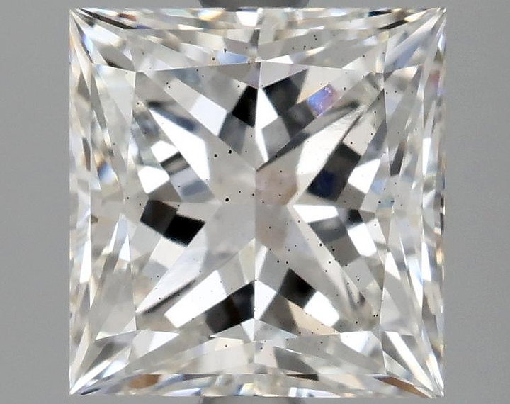 2.55 Carat Princess Shaped Excellent Cut SI1 IGI Certified Lab Grown Diamond