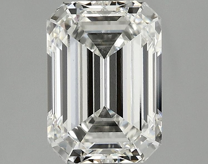 2.07 Carat Emerald Shaped Ideal Cut VS1 IGI Certified Lab Grown Diamond