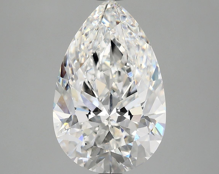 4.09 Carat Pear Shaped Ideal Cut VS1 IGI Certified Lab Grown Diamond