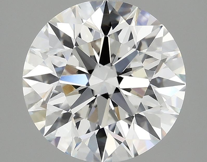 3.08 Carat Round Shaped Excellent Cut VS1 IGI Certified Lab Grown Diamond