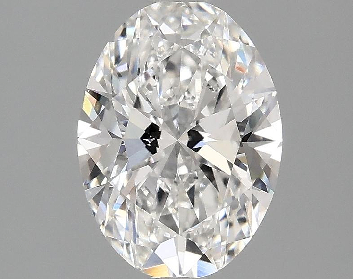 1.53 Carat Oval Shaped Ideal Cut VVS2 IGI Certified Lab Grown Diamond