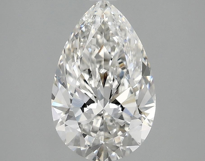 1.86 Carat Pear Shaped Ideal Cut VVS2 IGI Certified Lab Grown Diamond