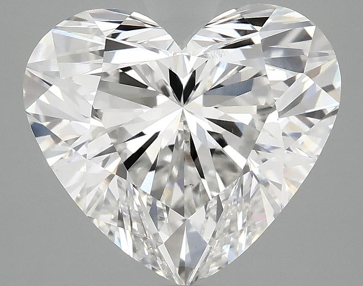 4.08 Carat Heart Shaped Ideal Cut VS1 IGI Certified Lab Grown Diamond