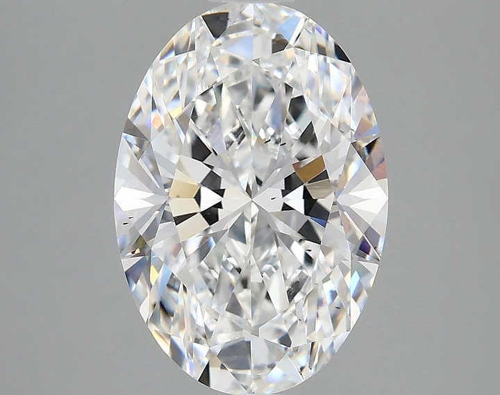 3.09 Carat Oval Shaped Ideal Cut SI1 IGI Certified Lab Grown Diamond