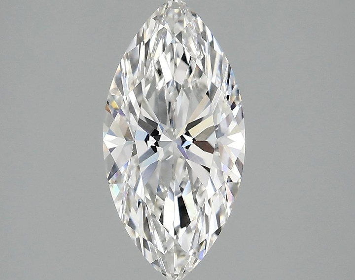 1.51 Carat Marquise Shaped Ideal Cut VVS2 IGI Certified Lab Grown Diamond