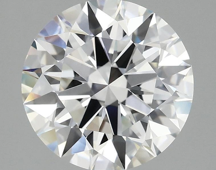 2.57 Carat Round Shaped Ideal Cut VVS2 IGI Certified Lab Grown Diamond