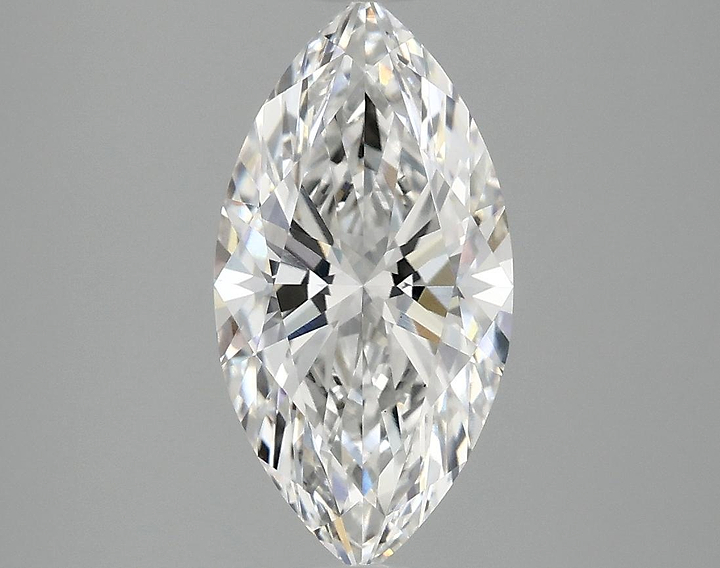 2.1 Carat Marquise Shaped Ideal Cut VS1 IGI Certified Lab Grown Diamond