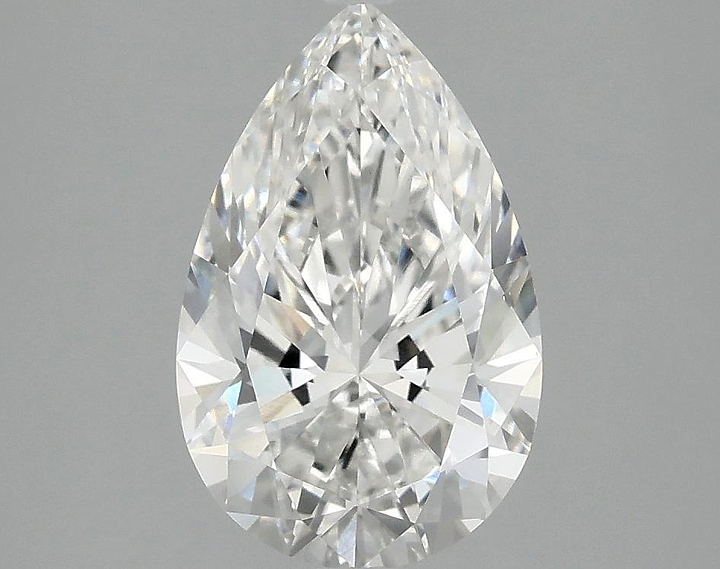 2.05 Carat Pear Shaped Ideal Cut VS1 IGI Certified Lab Grown Diamond