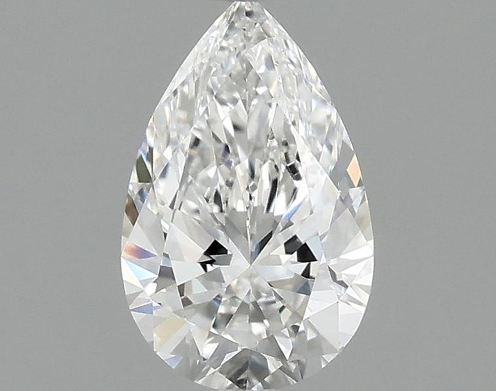 0.98 Carat Pear Shaped Ideal Cut VVS2 IGI Certified Lab Grown Diamond