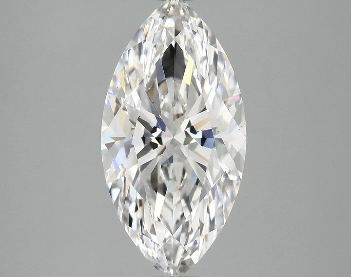 3.04 Carat Marquise Shaped Ideal Cut VS2 IGI Certified Lab Grown Diamond