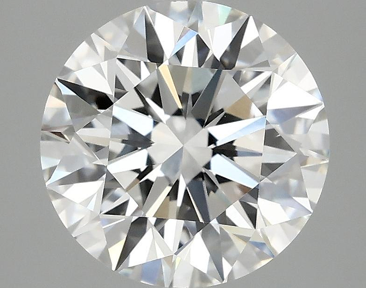 3.06 Carat Round Shaped Excellent Cut VVS2 IGI Certified Lab Grown Diamond