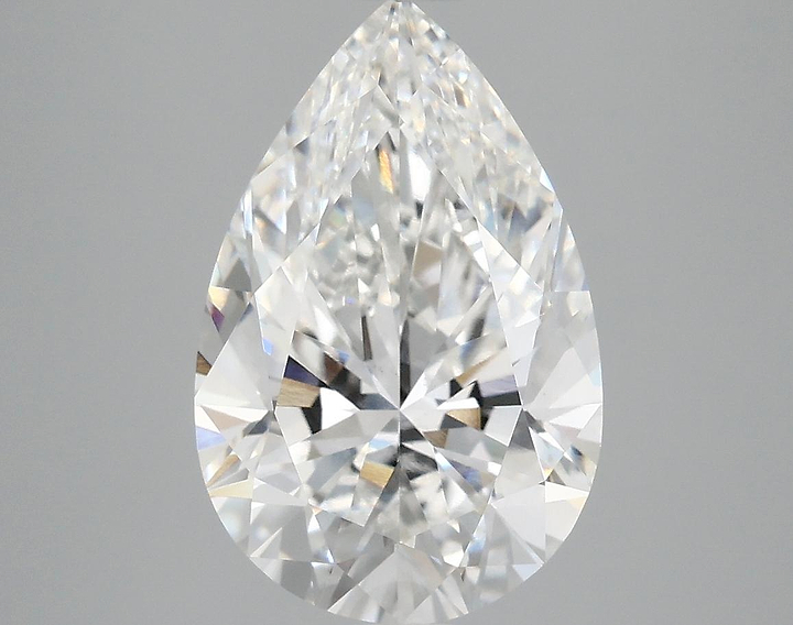 4.09 Carat Pear Shaped Ideal Cut VS1 IGI Certified Lab Grown Diamond