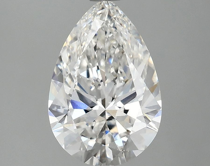 1.98 Carat Pear Shaped Excellent Cut VVS2 IGI Certified Lab Grown Diamond