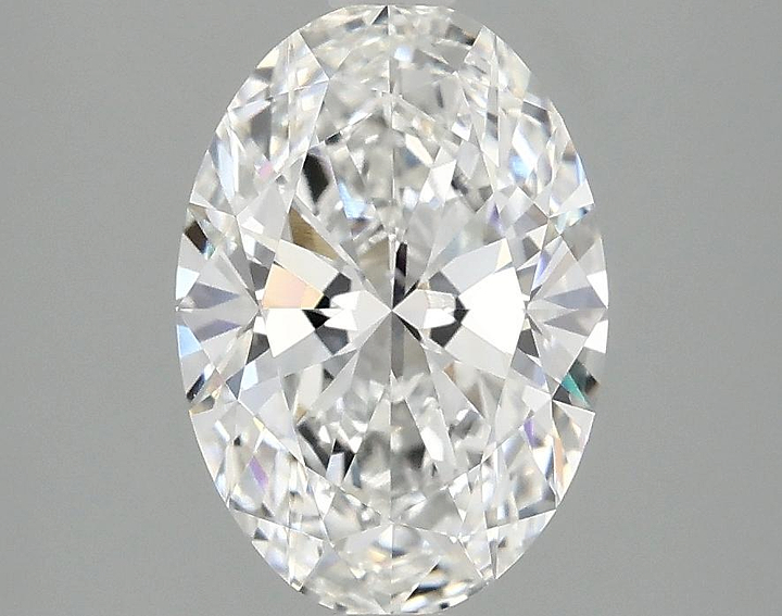2.05 Carat Oval Shaped Ideal Cut VVS2 IGI Certified Lab Grown Diamond