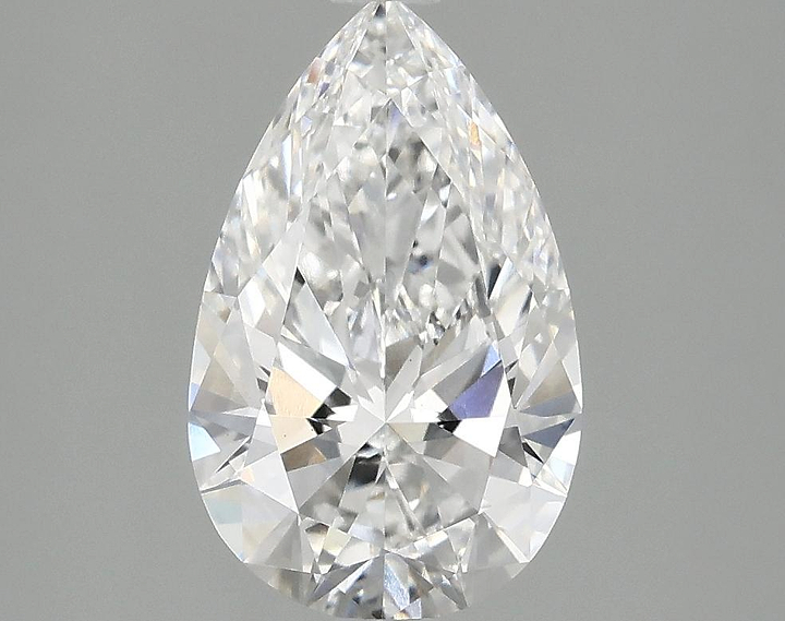 1.79 Carat Pear Shaped Ideal Cut VS1 IGI Certified Lab Grown Diamond