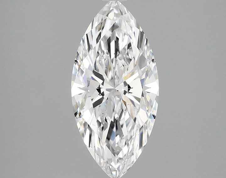 1.47 Carat Marquise Shaped Excellent Cut SI1 IGI Certified Lab Grown Diamond