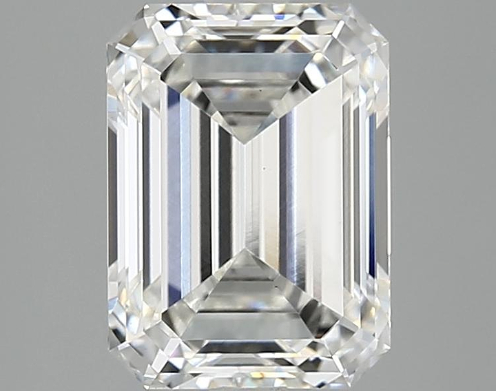 3.08 Carat Emerald Shaped Excellent Cut VS1 IGI Certified Lab Grown Diamond