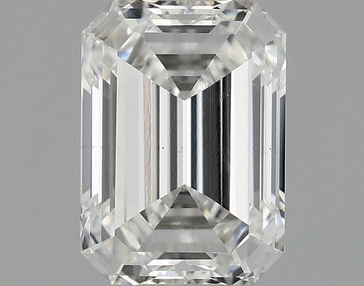 0.97 Carat Emerald Shaped Ideal Cut VS2 IGI Certified Lab Grown Diamond